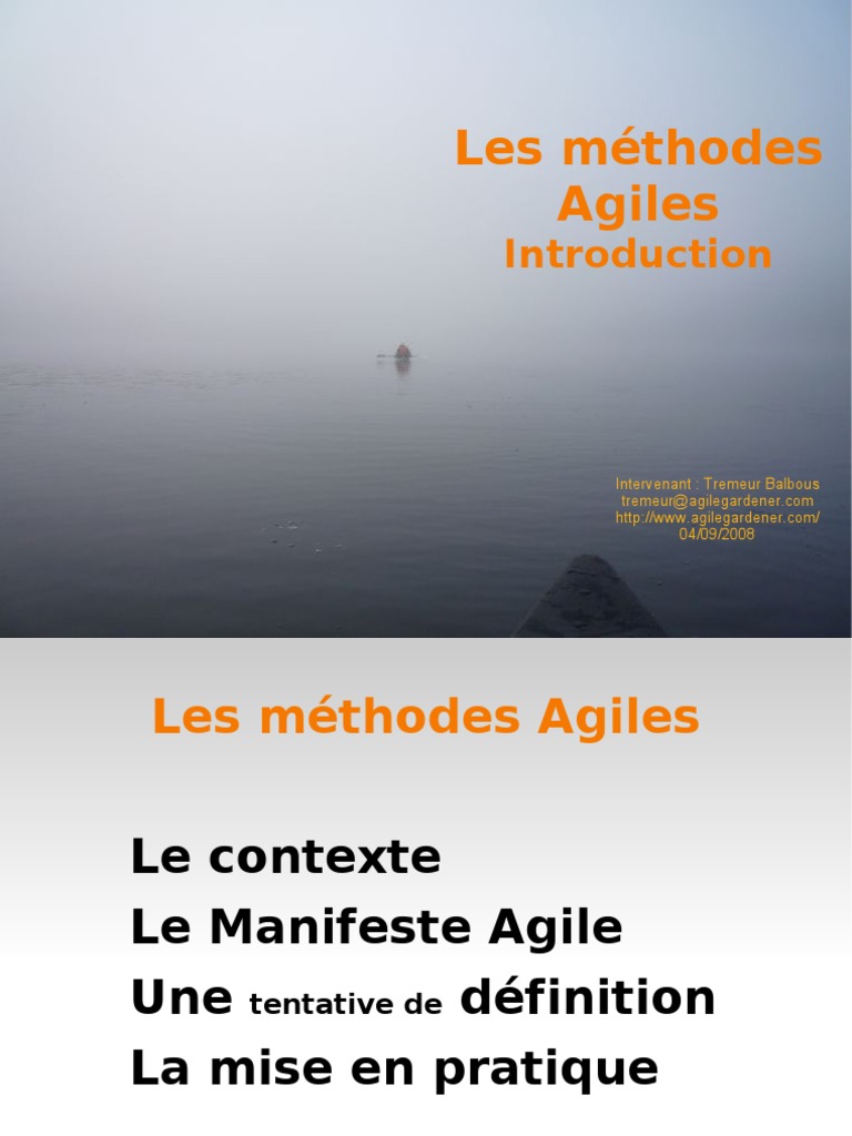 Agile PDF | PDF | Méthode agile | Développement de produit