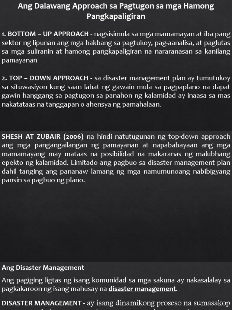 Dalawang Approach | PDF