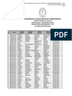 15 DE NOVIEMBRE MULTA BIBLIOTECA Posibles Graduandos - Bacteriología y Laboratorio Clínico II - 2017