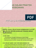 Aspek Legal Dalam Pelayanan Kebidanan