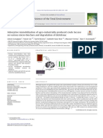 Adsorptive Immobilization of Agro-Industrially Produced Crude Laccase