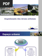 Organização das areas urbanas
