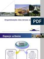 Organização das areas urbanas