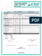 HASIL EVALUASI BELAJAR SANTRI AIC.docx