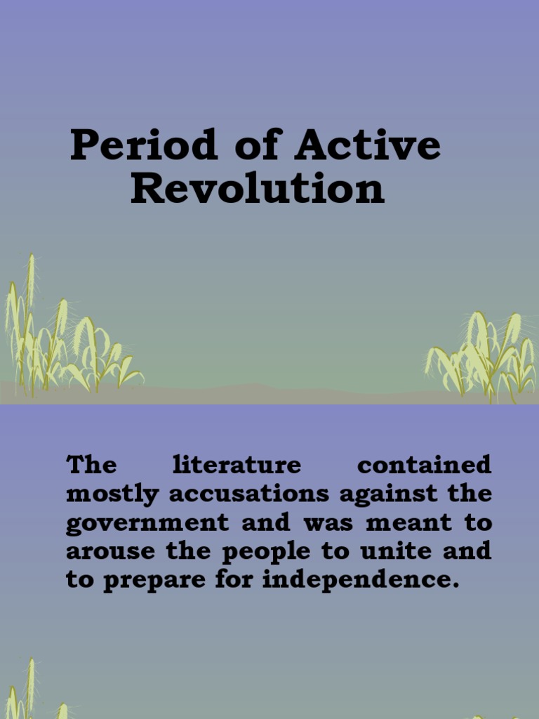 La révolution active main image 1