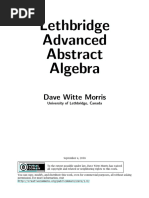 (lecture notes) Dave Witte Morris - Lethbridge Advanced Abstract Algebra (2018).pdf