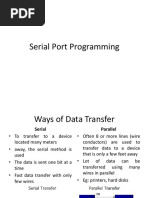 8051 Serial Port Programming