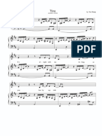 Sheet Music Piano Ten Sharp You PDF
