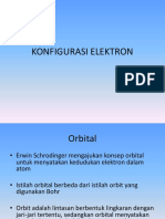 Konfigurasi Elektron