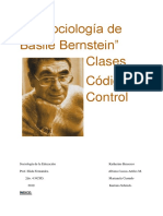 Segundo Borrador "La Sociología de Basile Bernstein"