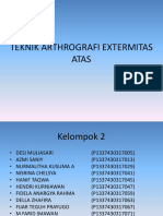 Teknik Arthrografi Extermitas Atas