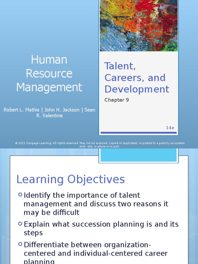 Mathis-Jackson 14e PPT Ch09 | PDF | Succession Planning | Employment