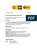 HEUI Cleanout Procedure by Holt-May 2007