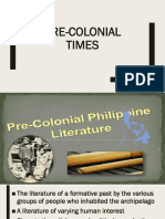Pre Colonial