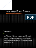 Neurology Board Review: Stroke Diagnosis and Treatment
