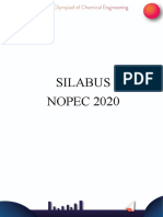 Silabus Penyisihan Quarter Nopec 2020