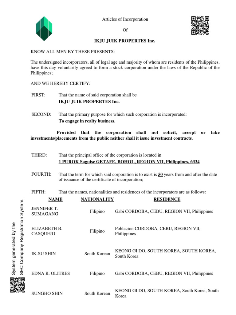 articles-of-incorporation-corporations-philippines