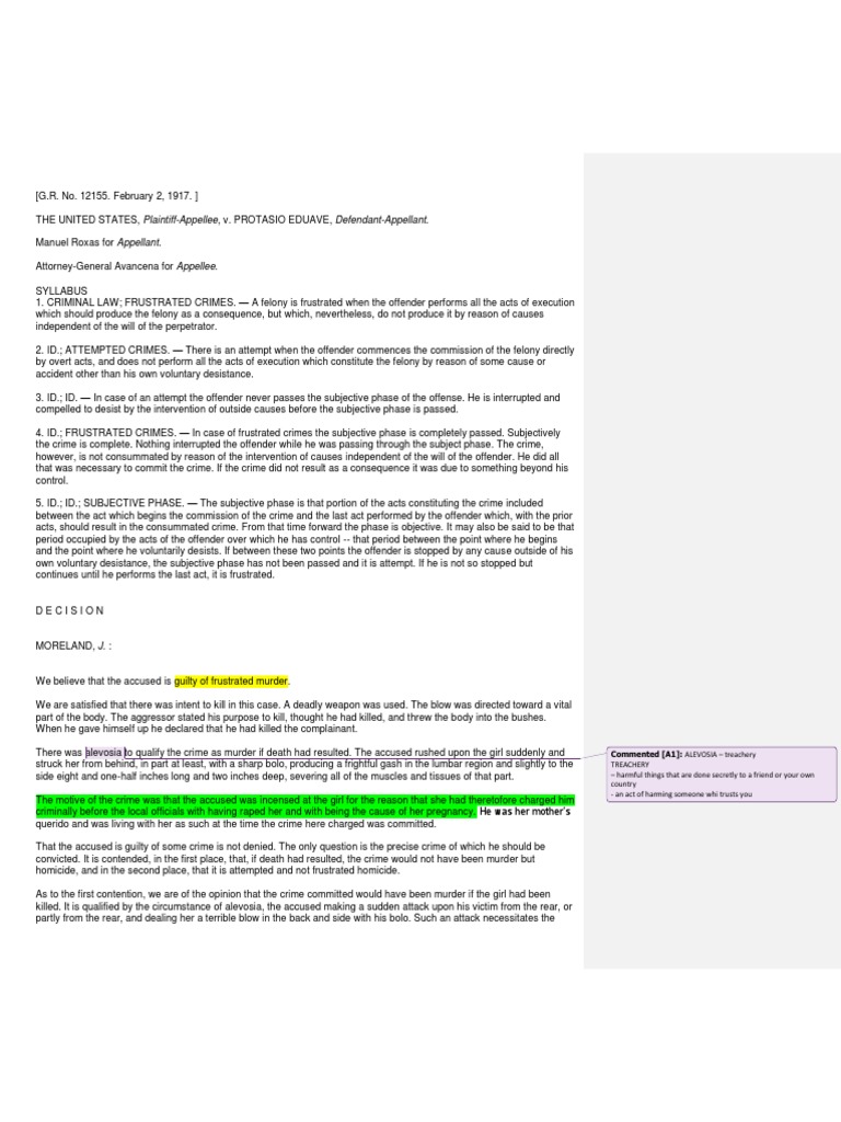 Cases 1 Docx Mens Rea Theft