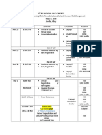 18TH PSS NATIONAL CAVE CONGRESS Itinerary2