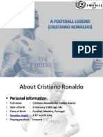 Cristiano Ronaldo Biography Ppt1