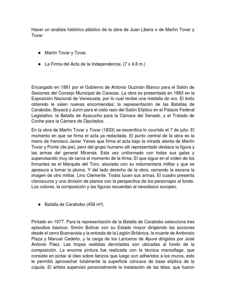 Martin Tovar y Tovar | PDF | Pinturas | Agitación
