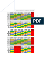 Jadwal Jaga Puskesmas Ciwandan November-December 2019