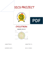 Cyclotron Project Explains Particle Accelerator