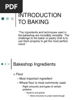 Introduction To Baking