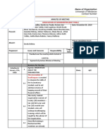 Bookkeeping Org Minutes