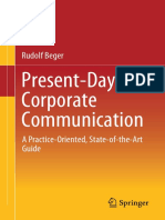 Rudolf Beger - Present-Day Corporate Communication-Springer Singapore (2018) PDF