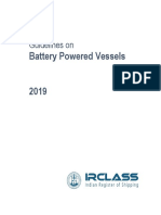 Guidelines For Battery Powered Vessels - 2019