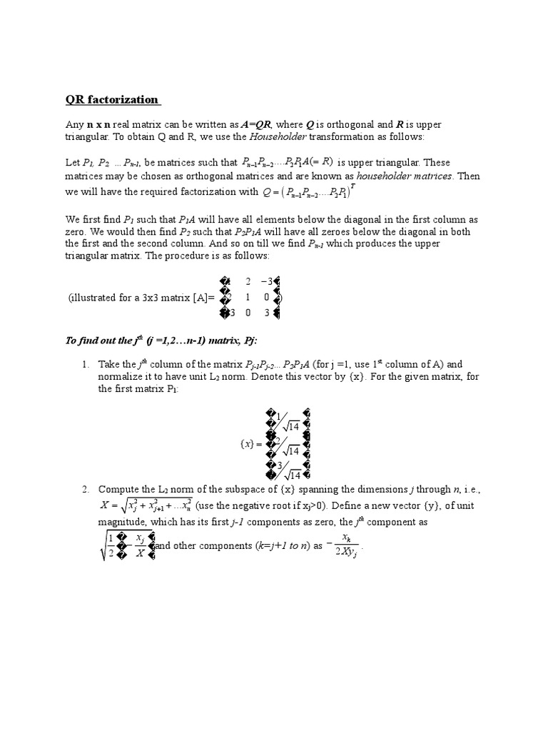 Advanced Doc Matrix Mathematics Norm Mathematics