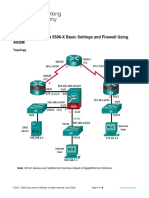 10.1.4.8 Lab - Configure ASA 5506-X Basic Settings and Firewall Using ASDM