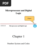 Microprocessor and Digital Logic