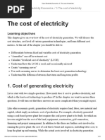 Open Electricity Economics - 3. The Cost of Electricity PDF