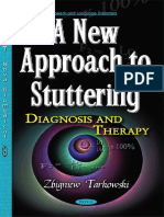 (Speech and Language Disorders) Zbigniew Tarkowski-A New Approach To Stuttering - Diagnosis and Therapy-Nova Biomedical (2017) PDF
