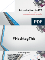 E-Tech, Intro To ICT, L1a