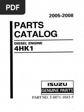 4 HK 1 Common Rail 2005-2008 PDF | PDF