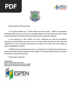Ementa do Curso - Formação de Servidores da Execução Penal