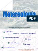 La atmósfera: presión, temperatura, viento, ciclo del agua y fenómenos meteorológicos