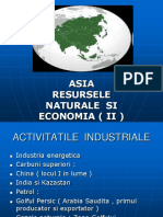 Asia Resursele Naturale Si Economia