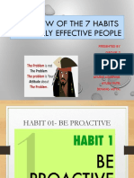 0verview of THE 7 HABITS OF HIGHLY EFFECTIVE