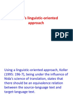 Koller's Linguistic Oriented Approach3