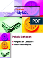 Materi basis data MySQL .ppt