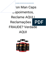 ATENÇÃO! Iron Man Caps Bula? (NÃO Compre Sem ANTES Ler ISTO É SERIO)