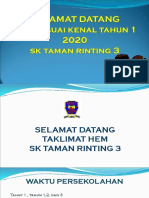 Taklimat & Peraturan SK Taman Rinting 3 - Slaid
