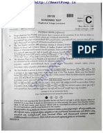 APPSC Group 2 Screening Test 2019 Question Paper SET C PDF