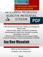 Integrasi Pedagogi Robotik Merentas Stream