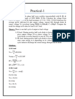 Uncontrolled Converter Simulation