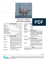 Shelf Drilling - Harvey H Ward - Spec Sheet May 2013